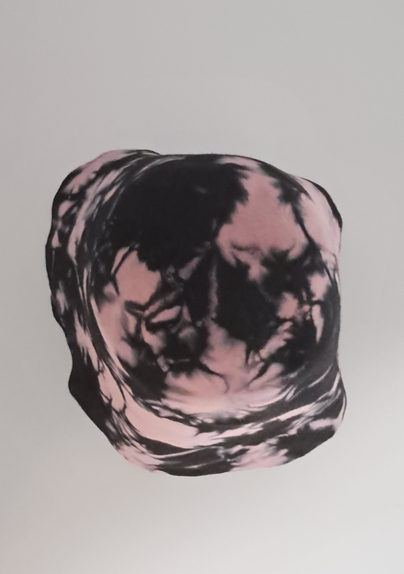 Premium Kaninchenhaarfilz-Conus  – Handgefertigte Batik-Optik für Modisten & Hutmacher