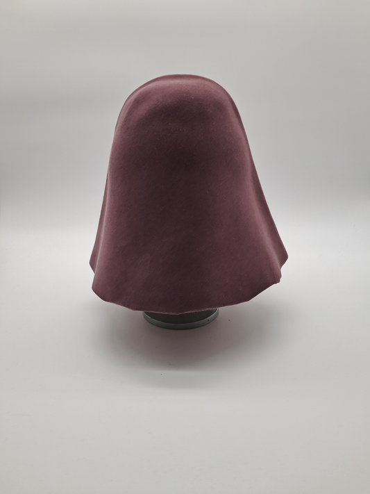 Antilopenfilz Conus in Mauve – Edle Oberfläche (55,5 cm | 95 g)